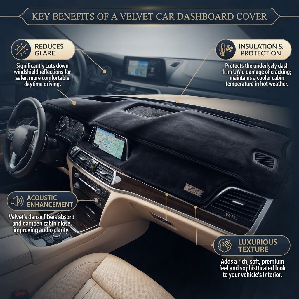 Dashboard Mat Carpet Type Suzuki Wagon-R 2018 Black Black Border Poly Bag Pack (China) Executive Quality