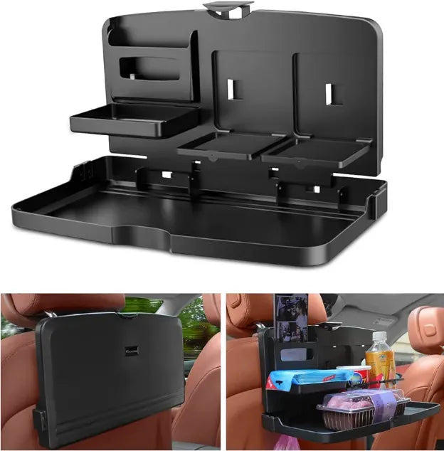Car Table Seat Back Side Fitting Plastic Material Black Neck Rest/Universal Fitting Large Fy-2205/Sd-1503 (China)