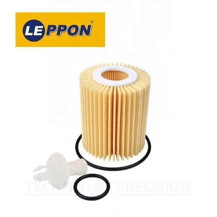 Automotive Oil Filter Leppon Replacement Element Type Toyota Vitz 2006-2018 Colour Box Pack Op-10117 (Malaysia)