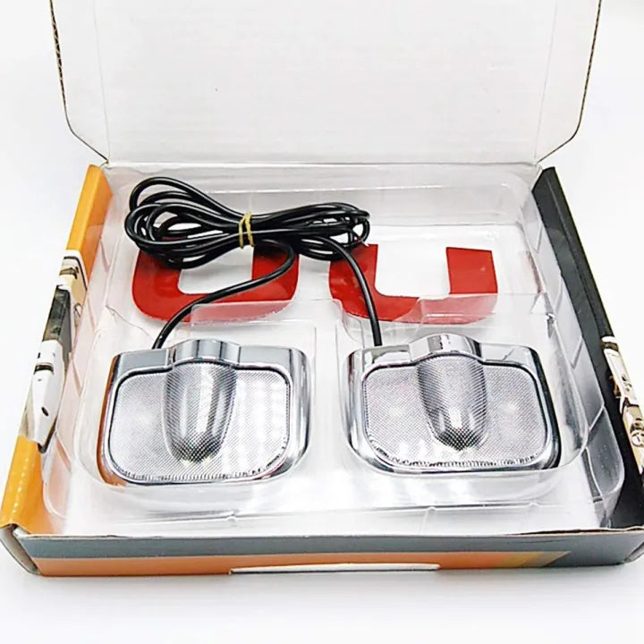 Car Interior Led Door Shadow Light Led Type Large Size Toyota Logo 02 Pcs/Set Plastic Housing Box Pack Blue (China)