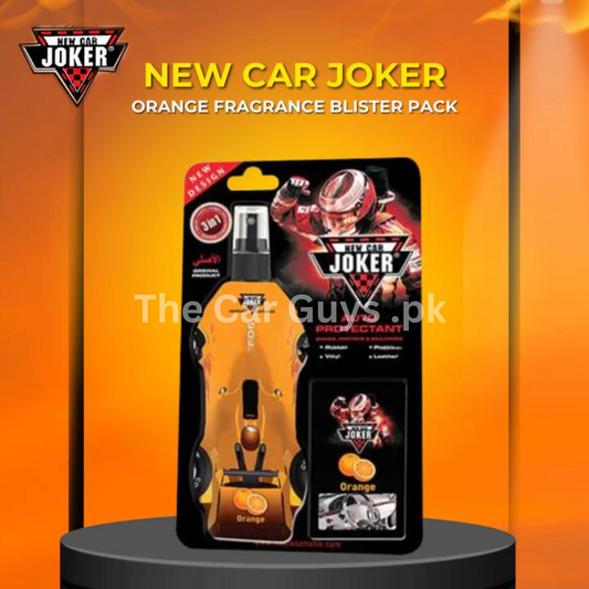 Car Dashboard Polish Joker Orange Fragrance Blister Pack 250Ml (Turkey)