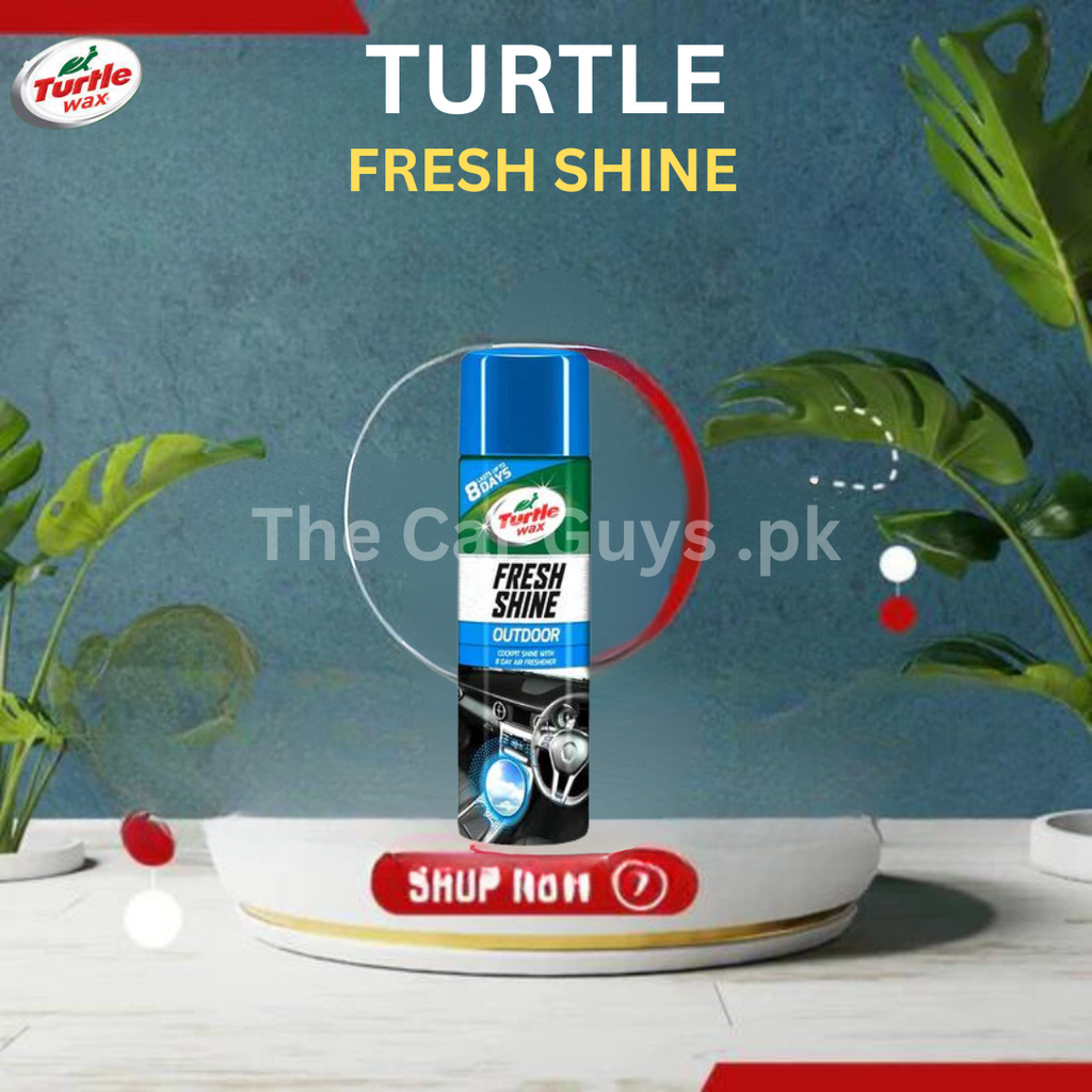 Car Dashboard Polish Turtle Wax Outdoor Fragrance Tin Can Pack 500Ml Fresh Shine 51788 (Usa)