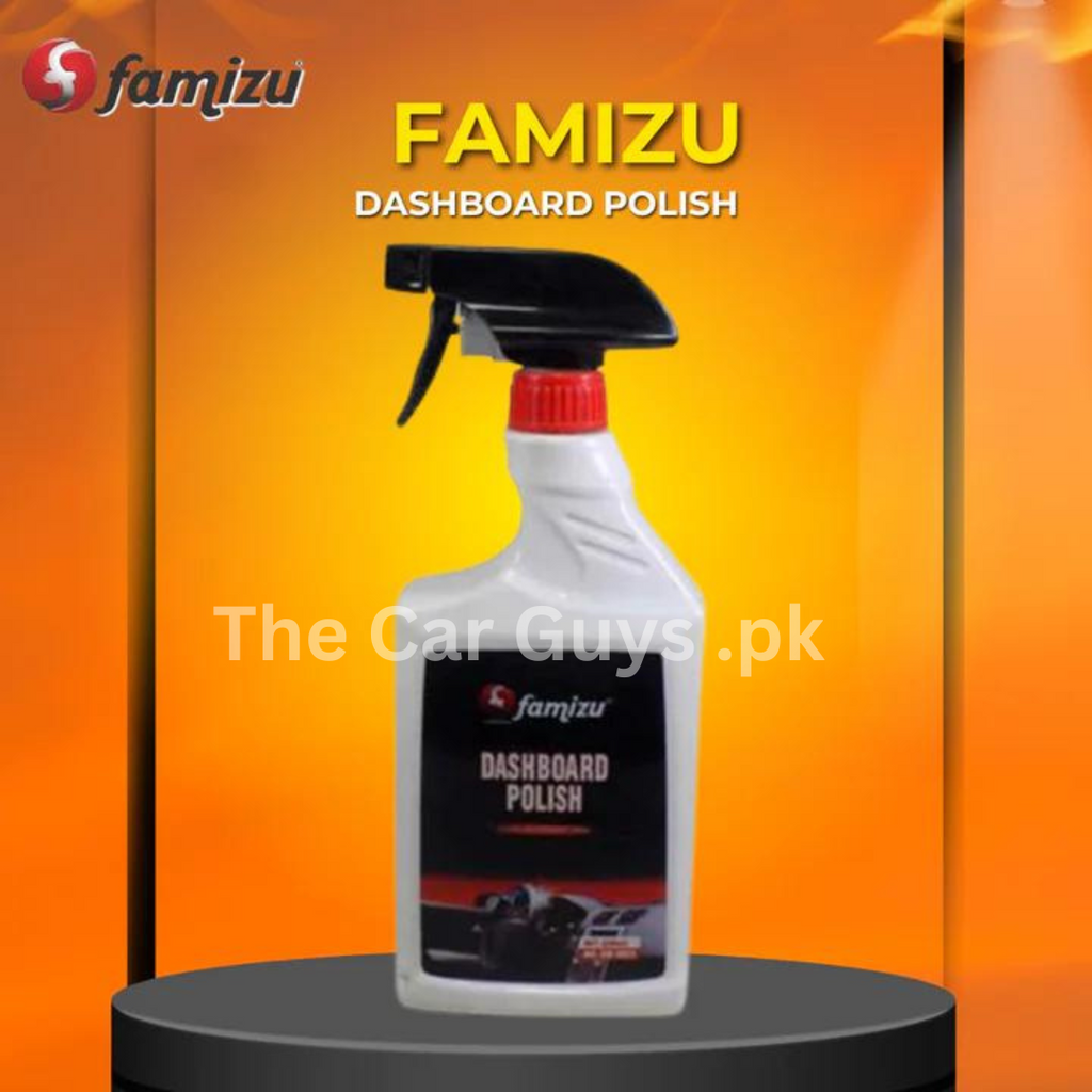 Car Dashboard Polish Famizu Plastic Bottle Pack 500Ml Gm-9023 (China)