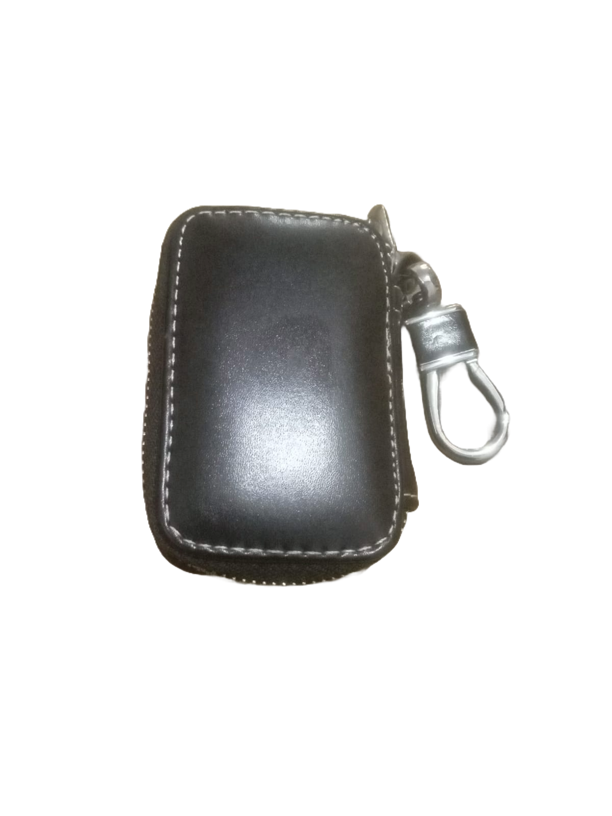 Car Key Chain Pouch/Zipper Type Without Logo Square Shape Black Poly Bag Pack Haval Logo (China)