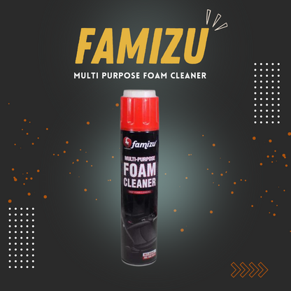 Multi Purpose Foam Cleaner Famizu Tin Can Pack 650Ml Gm-5014 (China)