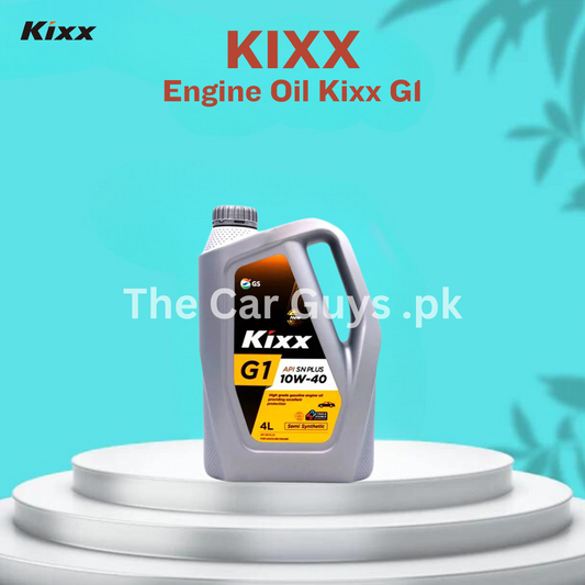 Engine Oil Kixx G1 For Petrol Engine 10W-40 Sn Plus 04 Litres Plastic Can Pack (Korea)