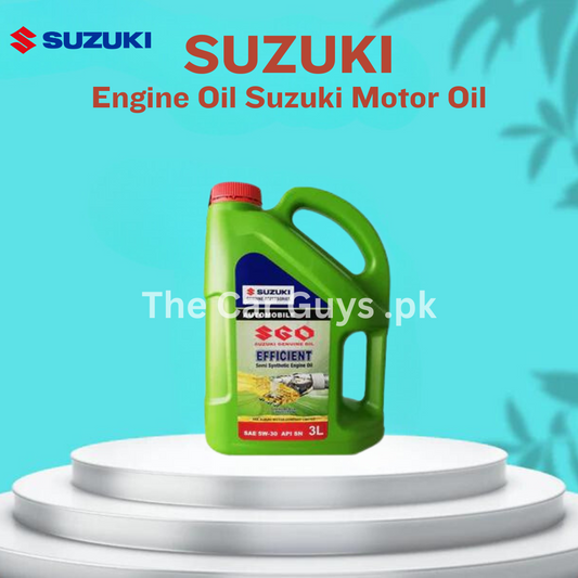 Engine Oil Suzuki Motor Oil For Petrol Engine 5W-30 Sn 03 Litres Plastic Can Pack (Pakistan)