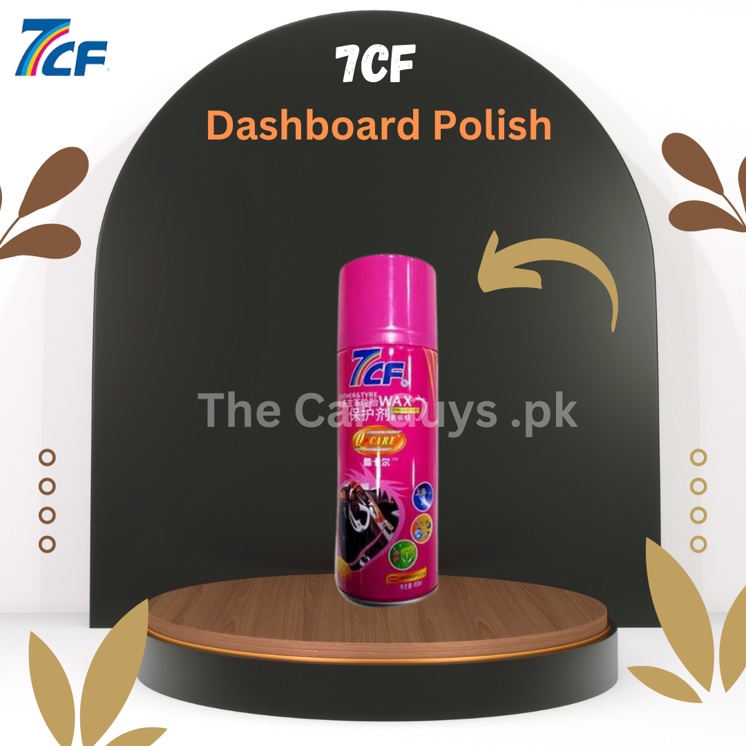 Car Dashboard Polish 7Cf Strawberry Tin Can Pack 450Ml (China)