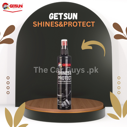 Car Dashboard Polish Getsun Plastic Can Pack 118Ml Shines&Protects Protectant G-7025 (China)