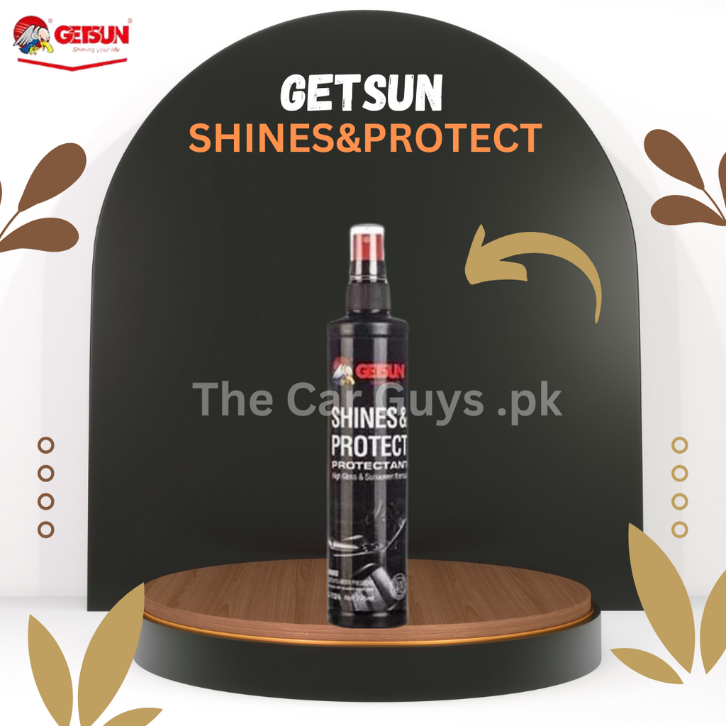 Car Dashboard Polish Getsun Plastic Can Pack 295Ml Shine&Protects G-7026 (China)