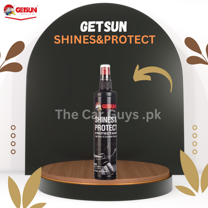 Car Dashboard Polish Getsun  Plastic Can Pack 295Ml Shine&Protects G-7026 (China)