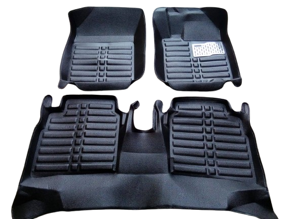 Car Floor Mat 5D Ciaz 2018 Suzuki Black Pvc 03 Pcs / Set Standard Quality (China)