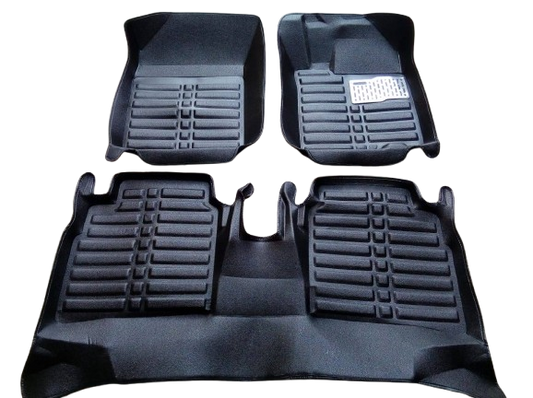 Car Floor Mat 5D Ciaz 2018 Suzuki Black Pvc 03 Pcs / Set Standard Quality (China)