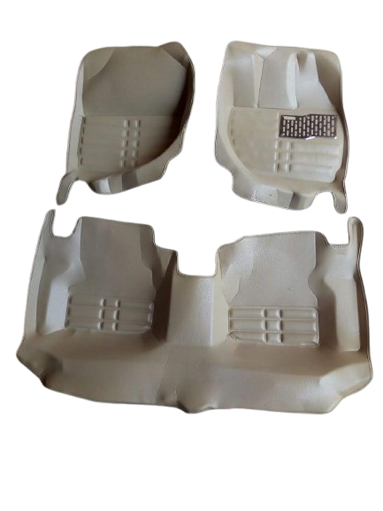 Car Floor Mat 5D Honda City 2018 Beige Pvc 03 Pcs / Set Standard Quality (China)