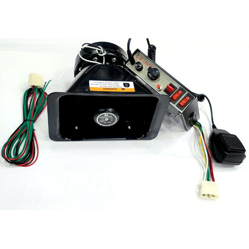 Automotive Electronic Siren (With Amplifier + Speaker + Pa System) 200W 12V (China) Standard Quality Cjb-200 Multiple Sounds