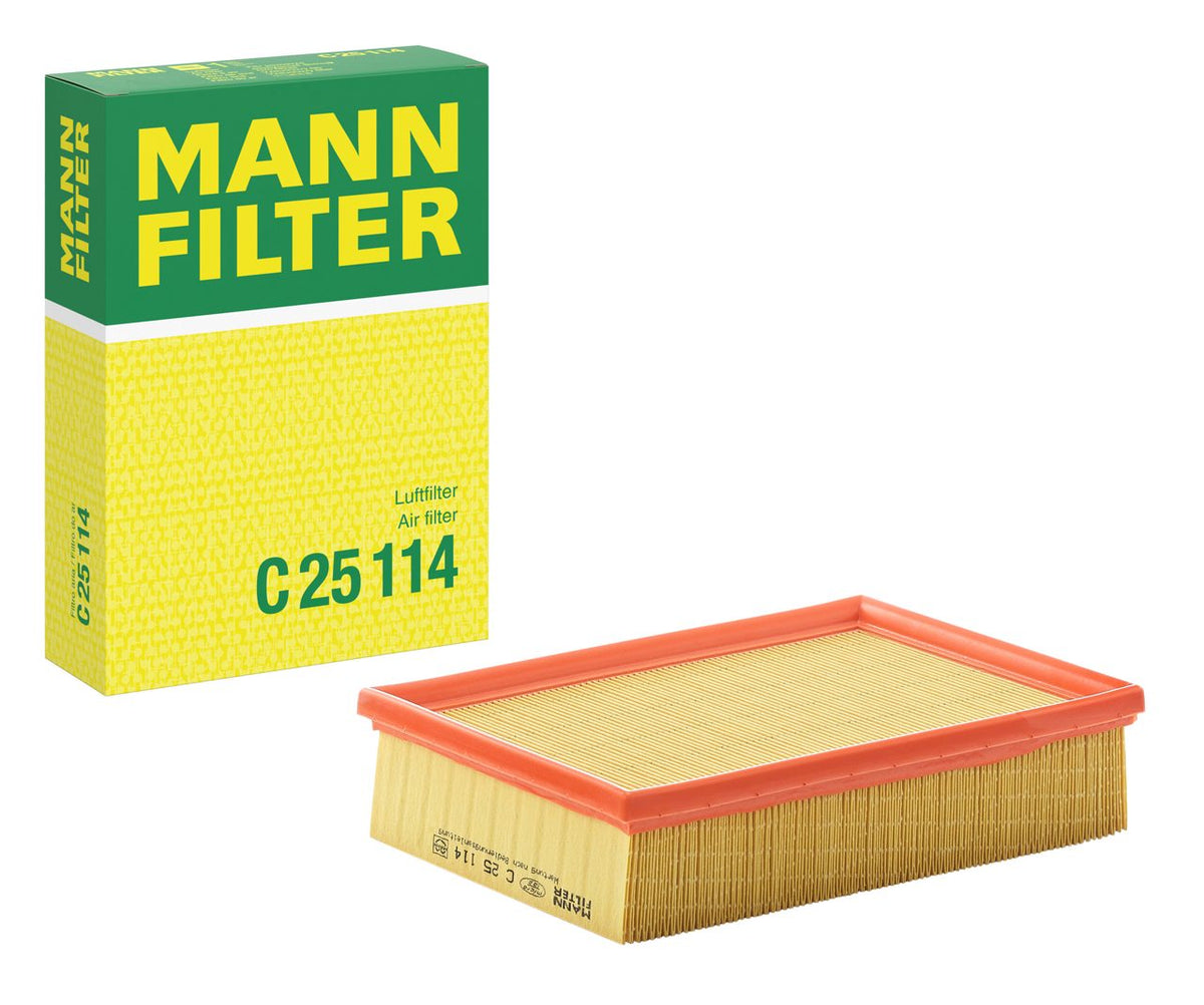 Automotive Engine Air Filters Mann Genuine Assembly Type Colour Box Pack C25114 (Germany)