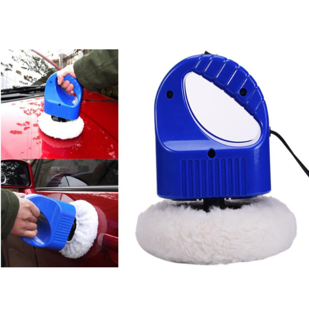 Electric Car Polisher Basdi Plastic Housing  W/Buffing And Polishing Pads  Single Speed Blue Colour Box Pack Bsd-3002 (China)