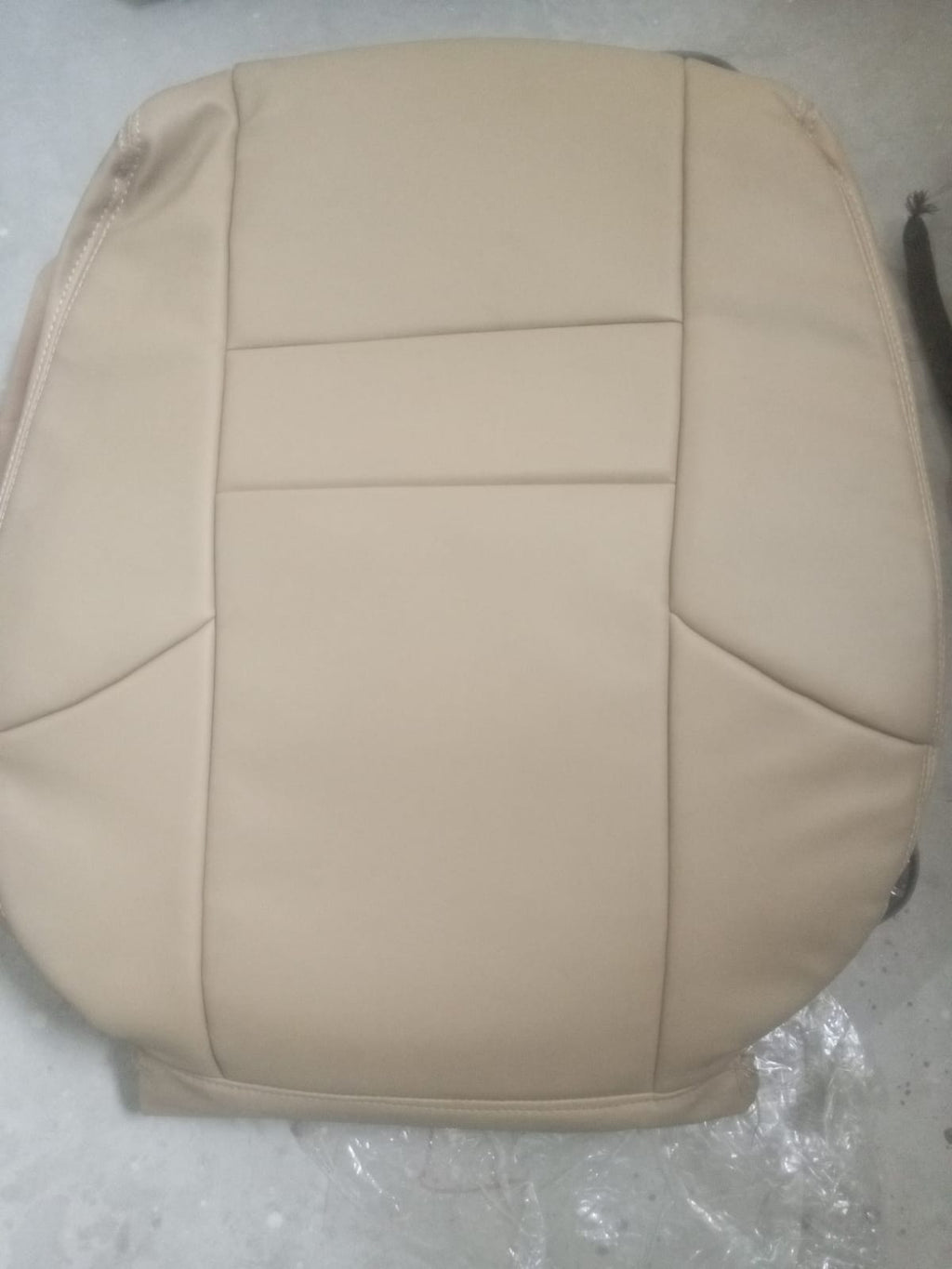 Auto Leather Type Seat Cover M/C Oem Design Custom Fitting Honda City 2018 Beige Colour 09 Pcs/Set