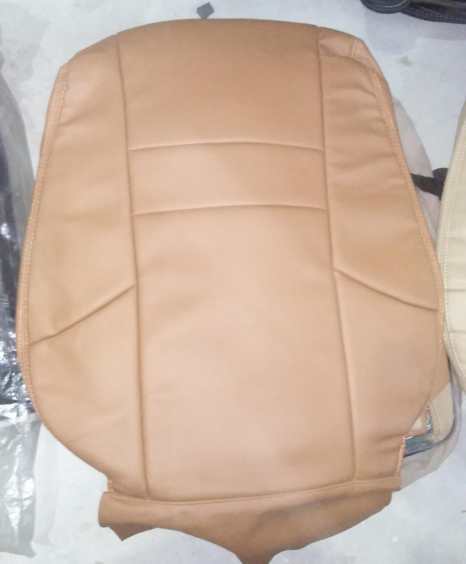 Auto Leather Type Seat Cover M/C Oem Design Custom Fitting Honda City 2018 black Brown 09 Pcs/Set