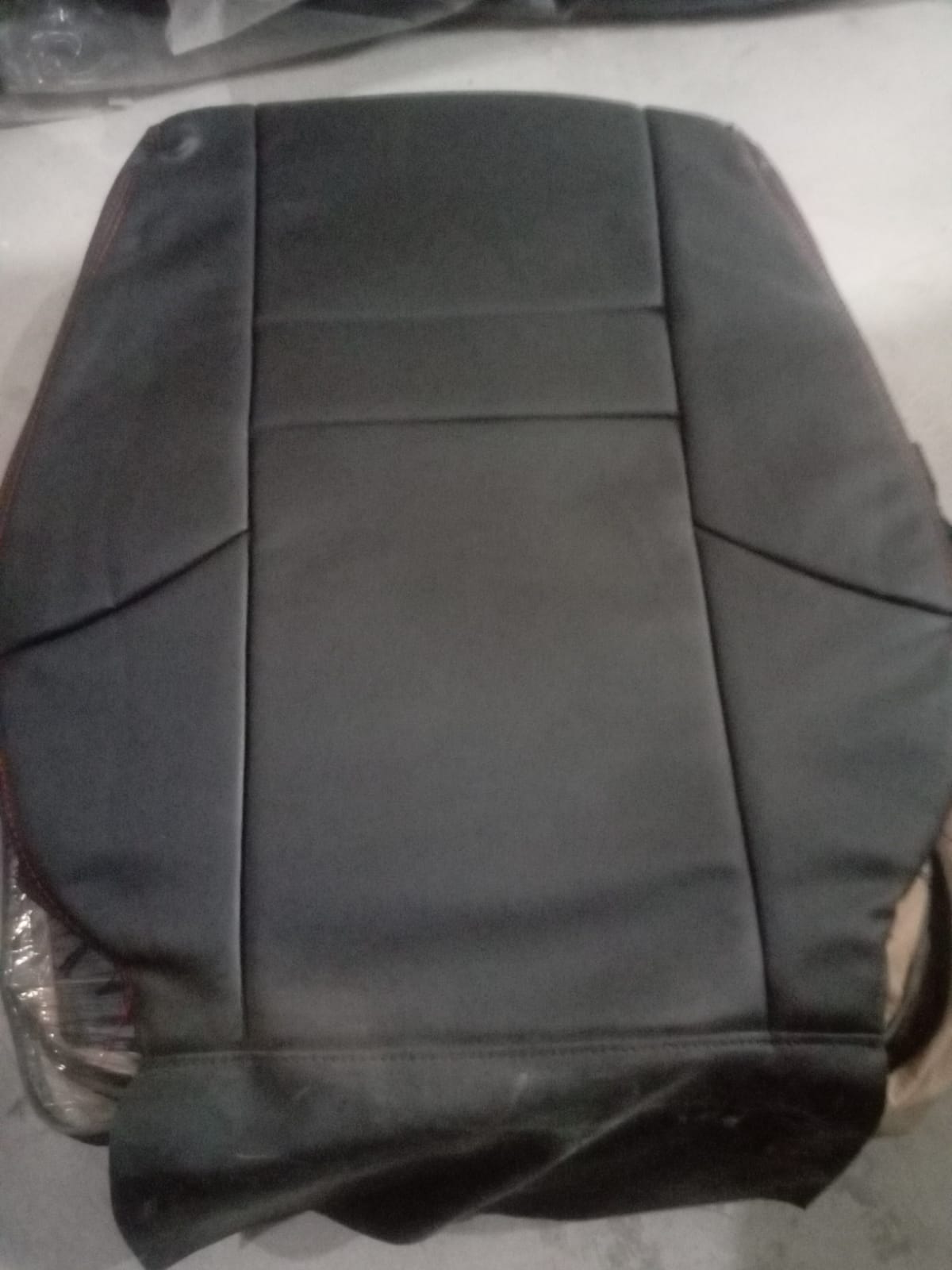 Auto Leather Type Seat Cover M/B Oem Design Custom Fitting Honda City 2018 Black Colour 09 Pcs/Set