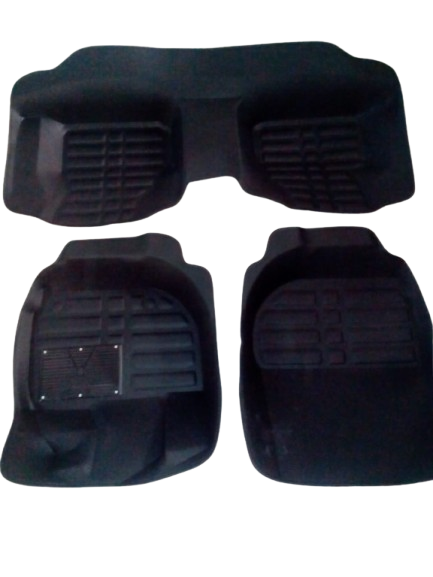 Car Floor Mat 5D Honda City 2021 Black Pvc 03 Pcs / Set (China)