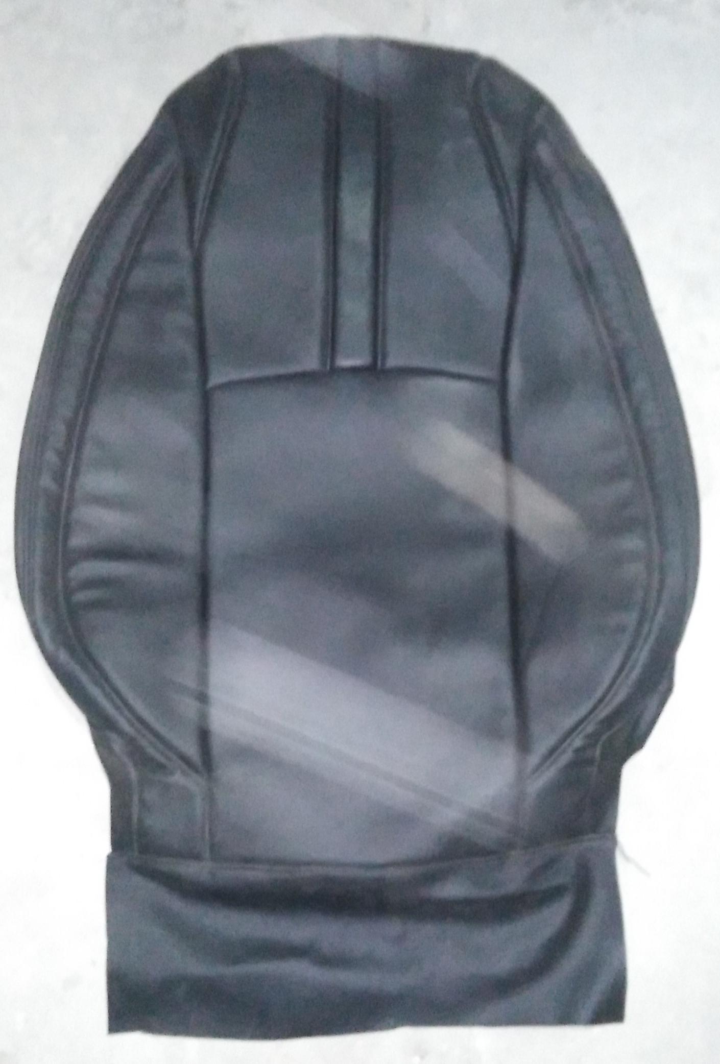 Auto Leather Type Seat Cover M/C Oem Design Custom Fitting Honda Civic 2016-2021 Black Colour 12 Pcs / Set