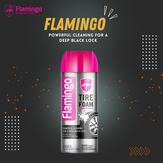 Multi Purpose Foam Cleaner Flamingo Tin Can Pack 650Ml F002 (China)