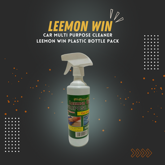 Car Multi Purpose Cleaner Leemon win Plastic Bottle Pack  500Ml