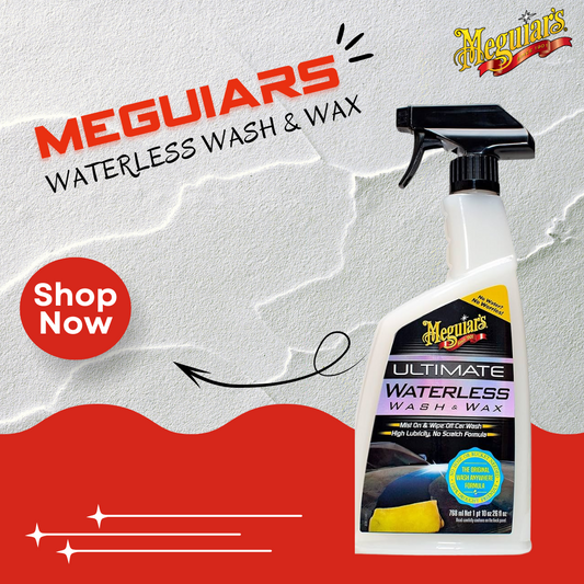 Car Shampoo & Wax Meguiars Ultimate Plastic Bottle Pack  300G Waterless Wash&Wax G3626 (Usa)