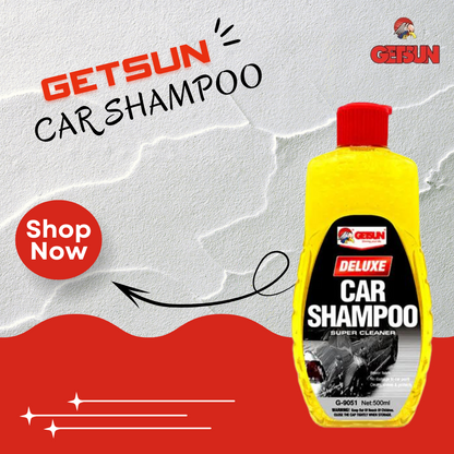 Car Shampoo Getsun Plastic Can Pack 500Ml G-9051 (China)