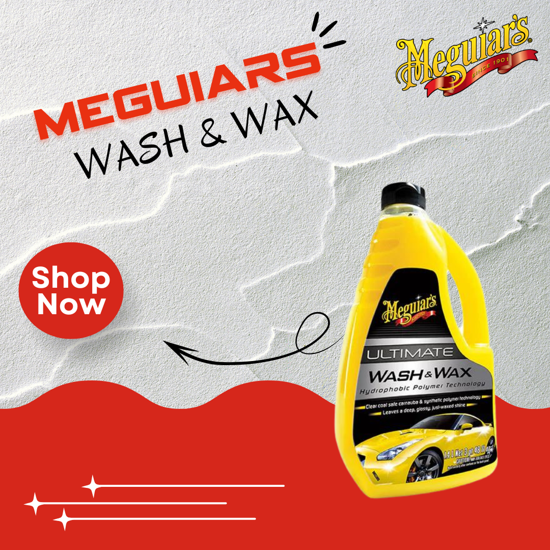 Car Shampoo & Wax Meguiars Ultimate Plastic Can Pack 1.40L Hydrophobic Polymer Technology G17748 (Usa)