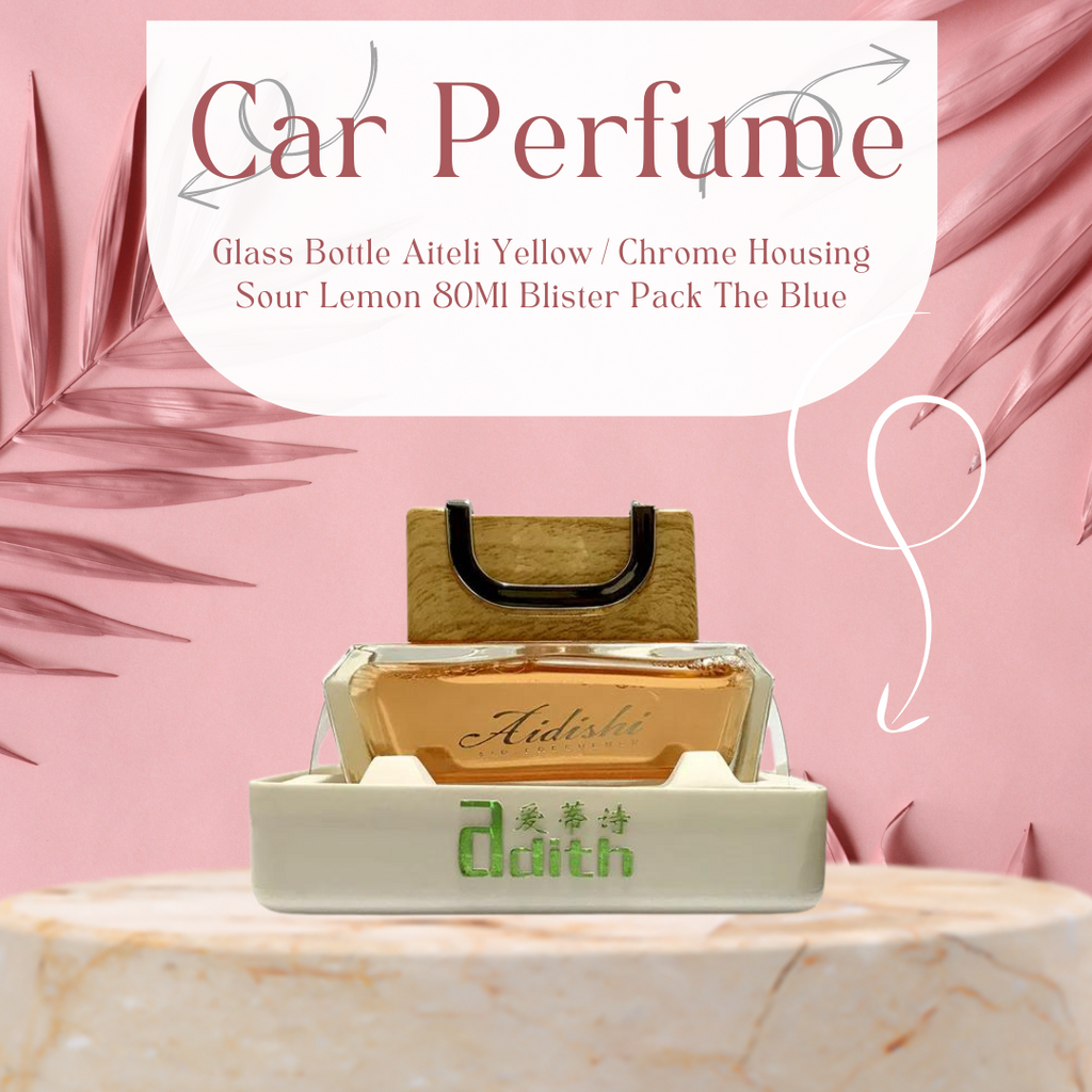 Car Perfume Glass Bottle Adith Charm 85Ml Plastic Box Pack Aidishi (China)