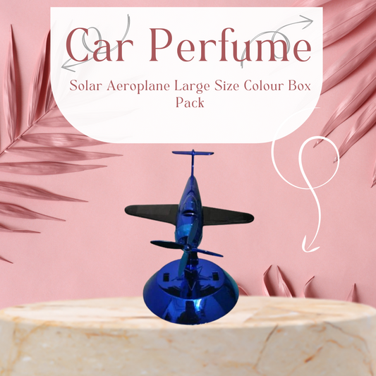 Car Perfume Solar Aeroplane    Large Size  Colour Box Pack Bld-001 (China)