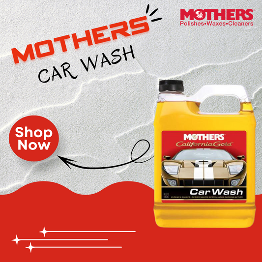 Car Shampoo Mothers Plastic Can Pack 946Ml California Gold Car Wash 05632 (Usa)