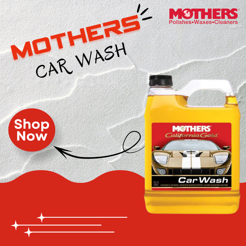 Car Shampoo Mothers Plastic Can Pack 1892Ml California Gold Car Wash 05664 (Usa)