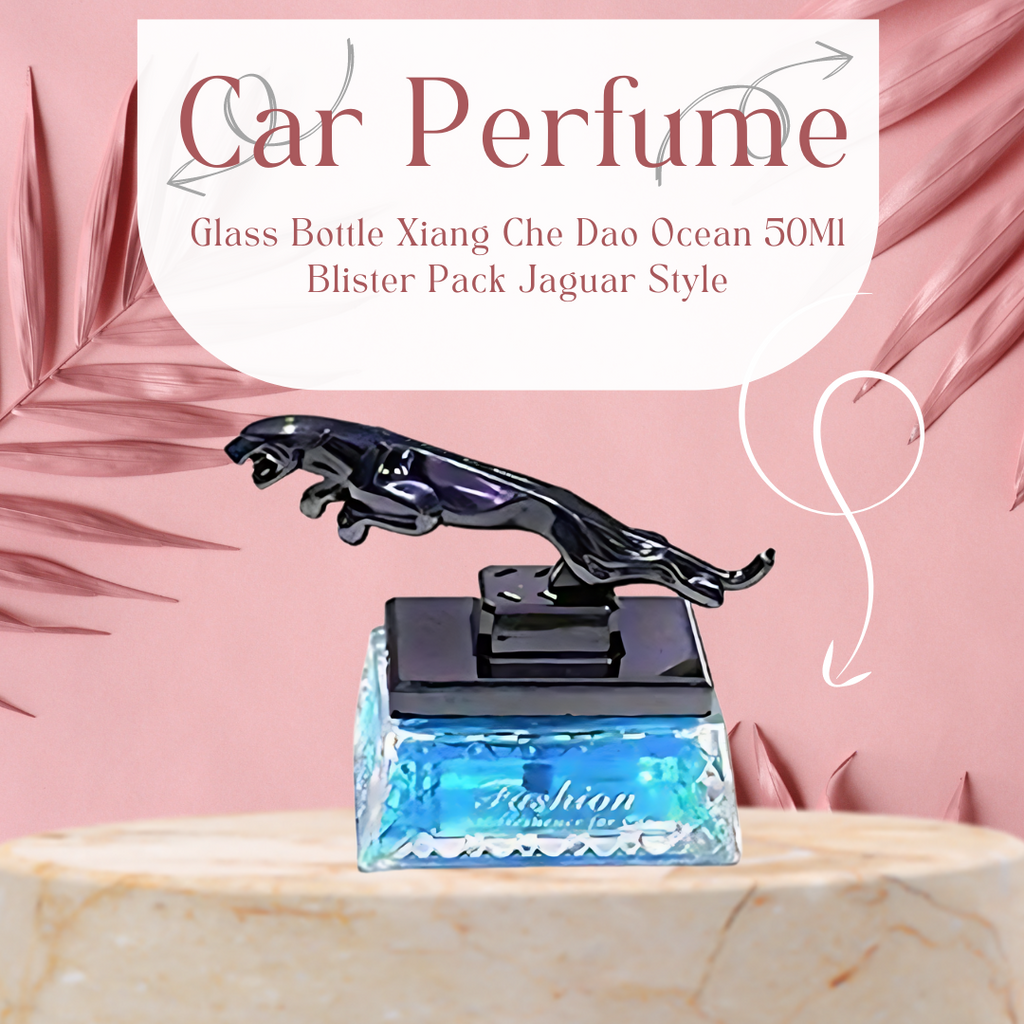 Car Perfume Glass Bottle Xiang Che Dao Ocean 50Ml Blister Pack Jaguar Style Fy-7334 (China)