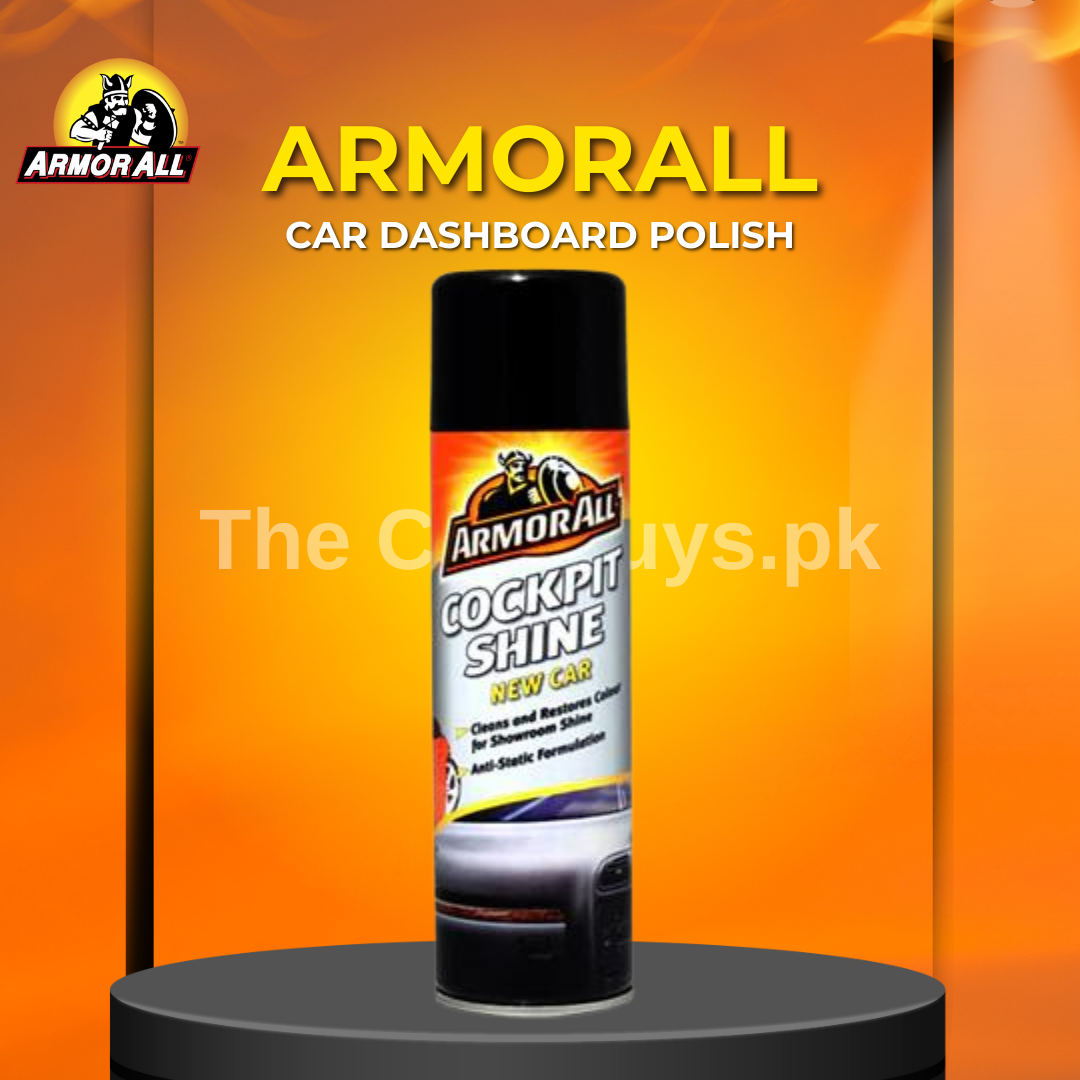 Car Dashboard Polish Armorall New Car Tin Can Pack 500Ml Cockpit Shine 83500En (Spain)