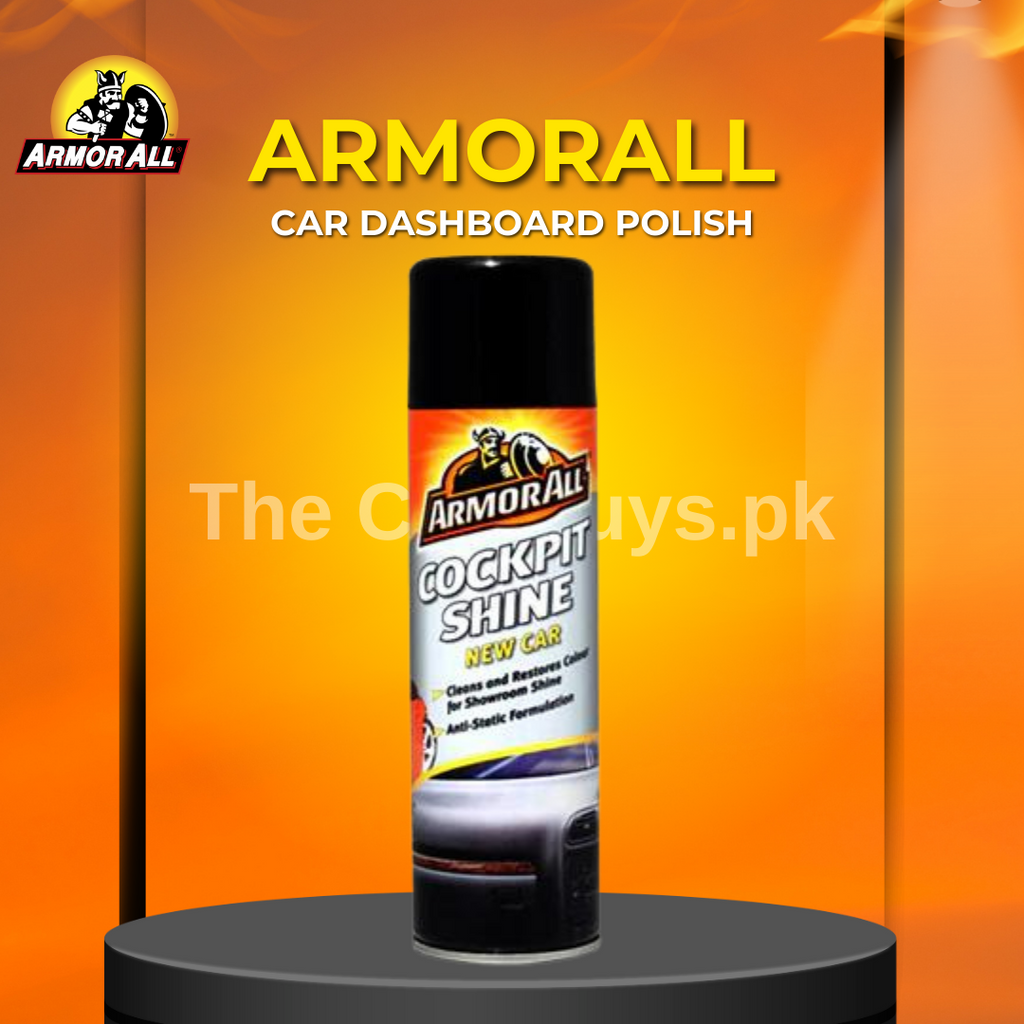 Car Dashboard Polish Armorall New Car Tin Can Pack 500Ml Cockpit Shine 83500En (Spain)