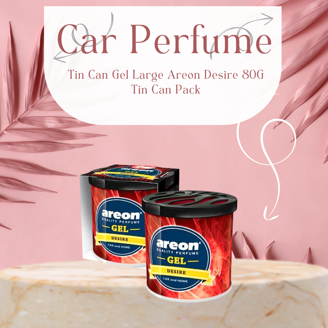 Car Perfume Tin Can Gel Large Areon  Desire  80G Tin Can Pack Gck06 (Bulgaria)