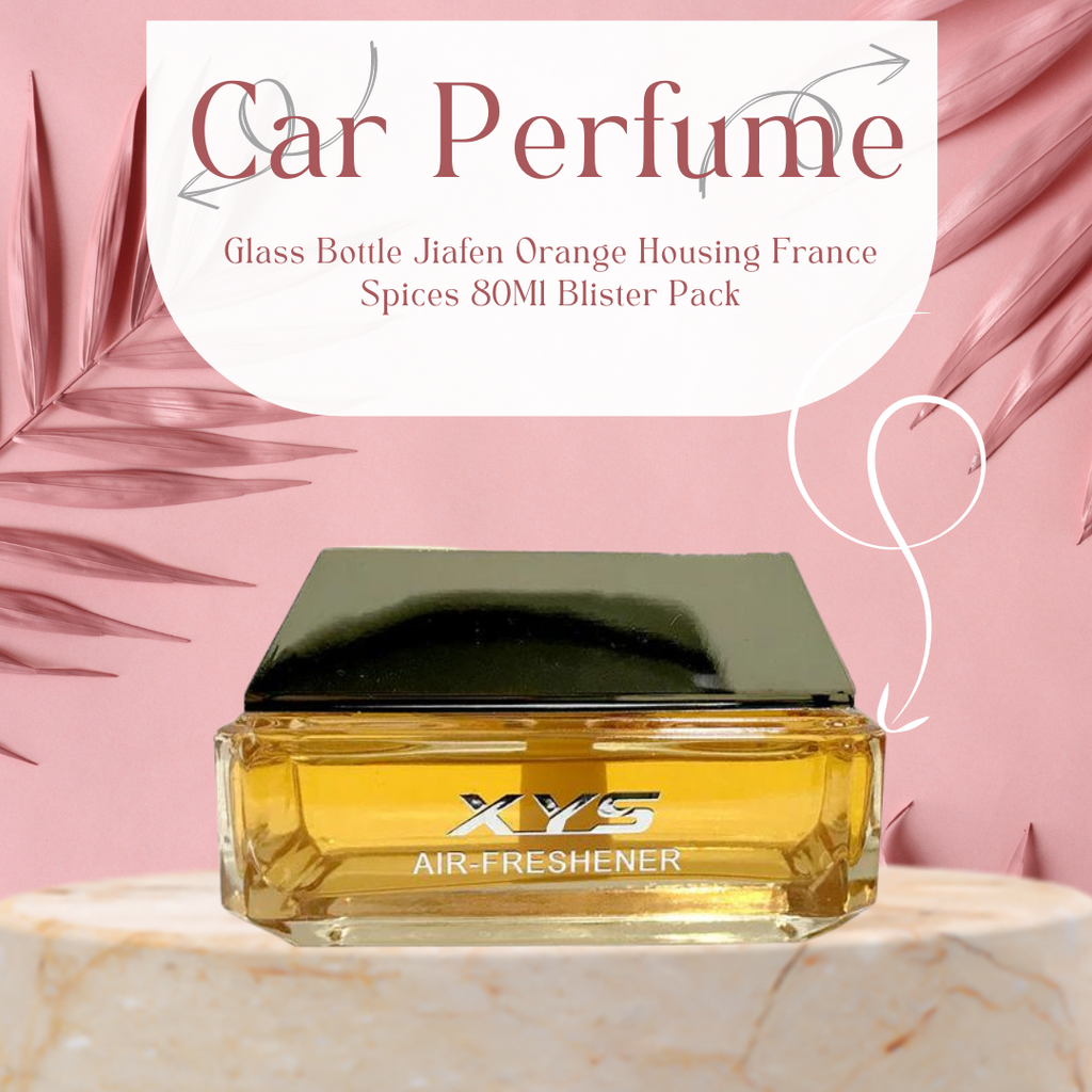 Car Perfume Glass Bottle Jiafen Orange Housing France Spices 80Ml Blister Pack Xys (China)