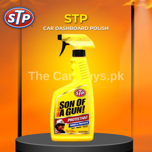 Car Dashboard Polish Stp  Plastic Bottle Pack  473Ml Son Of A Gun Protectant Shines&Protects 63860 (Usa)