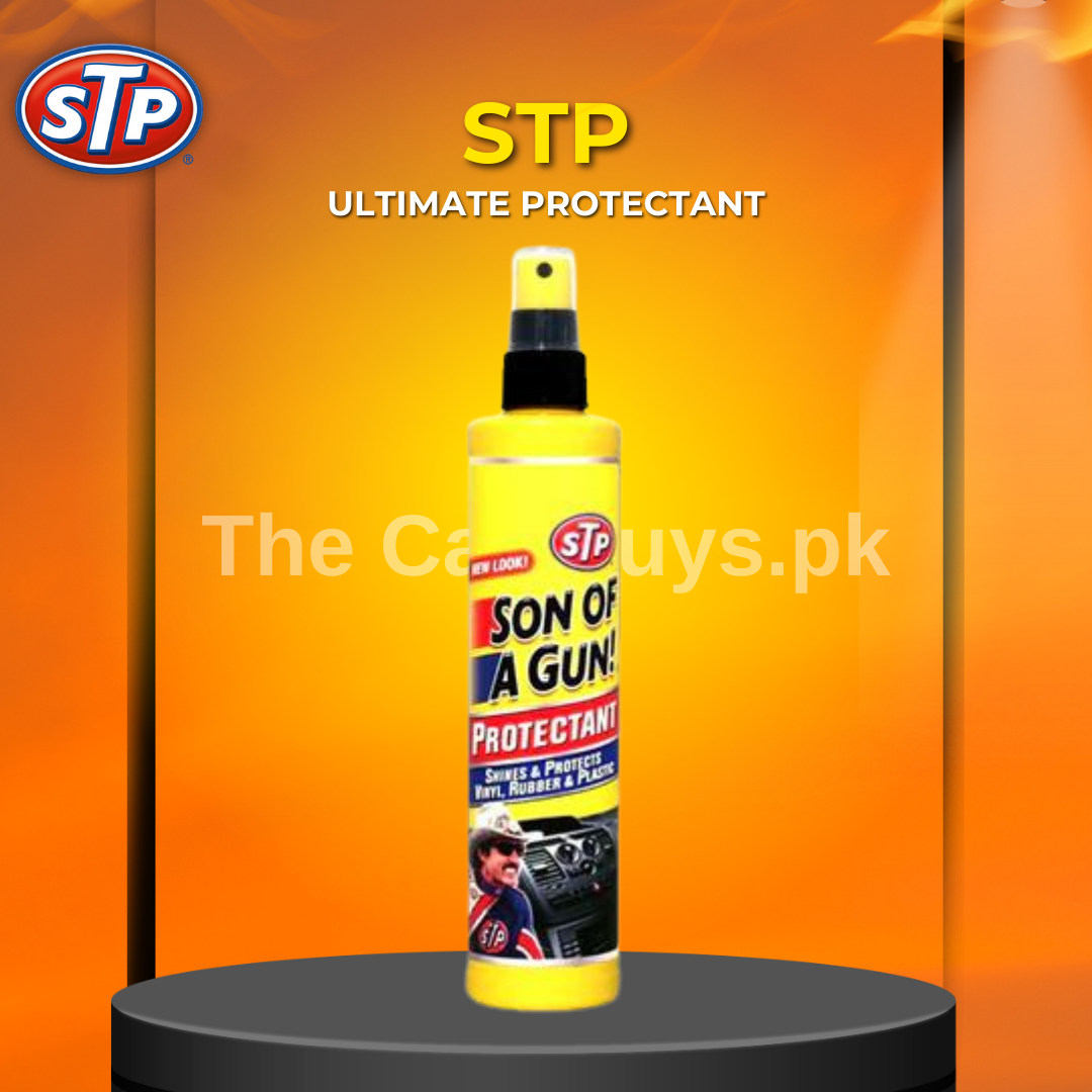 Car Dashboard Polish Stp Plastic Bottle Pack 295Ml Son Of A Gun Protectant 65254Ab (Uk)