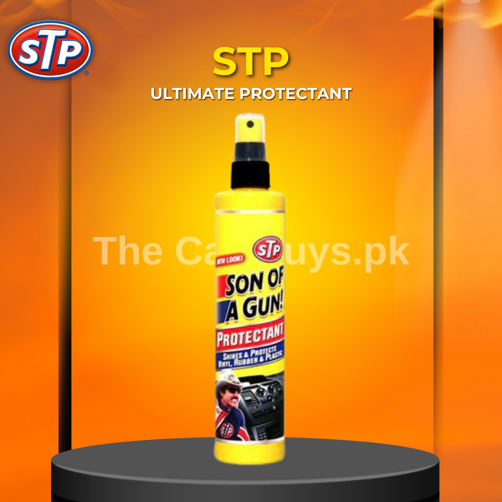 Car Dashboard Polish Stp Plastic Bottle Pack 295Ml Son Of A Gun Protectant 65254Ab (Uk)