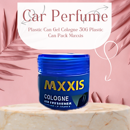 Car Perfume Plastic Can Gel   Cologne  30G Plastic Can Pack Maxxis (China)