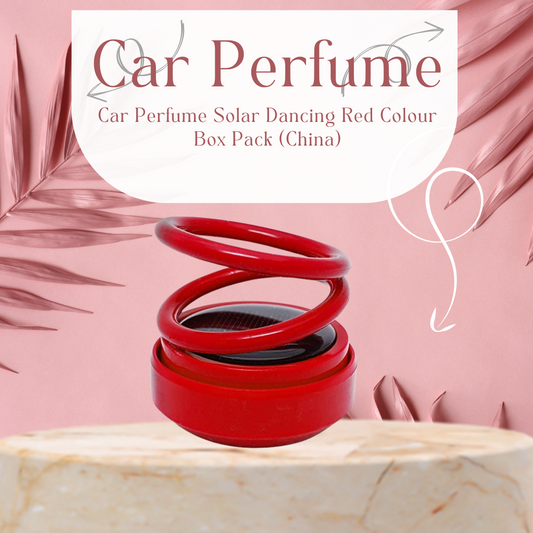Car Perfume Solar Dancing  Red  Cologne   Colour Box Pack (China)