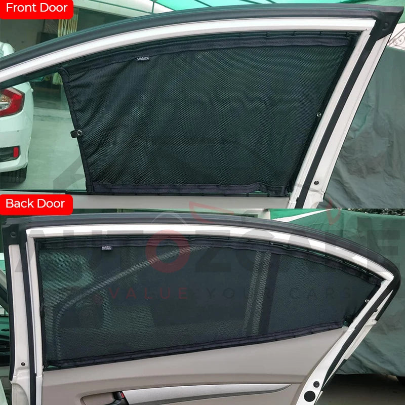 Car Curtain Side Fix Kia Stonic 2021 Black