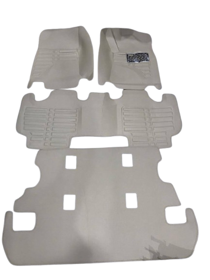 Car Floor Mat 5D Landcruiser Fj-200 2008-2021 Toyota Beige Pvc 04 Pcs/Set Premium Quality (China)