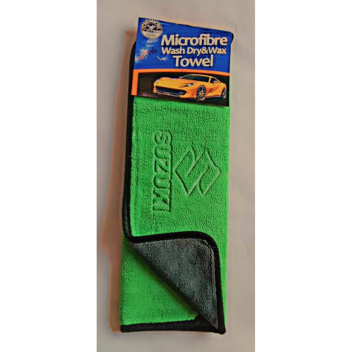 Automotive Washing / Cleaning / Polishing Cloth Microfiber Single Towel Standard Quality 30 X 30Cm Mix Colours 01 Pc/Pack Suzuki Logo (China)