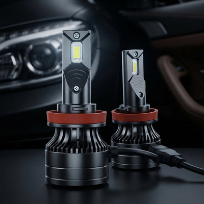Car Led Head Light Bulbs Lg Cob H11 Ultra White Colour Box Pack (China) Kl-3005 150W