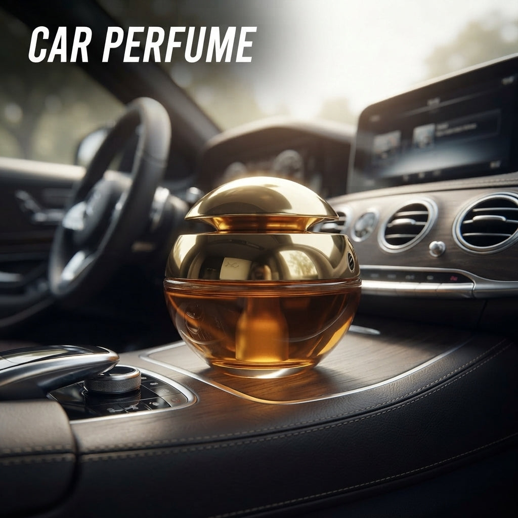 Car Perfume Glass Bottle Bvlgare Golden Housing Lemon 65Ml Blister Pack Miracle Ft-121 (China)